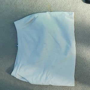 White Mini skirt